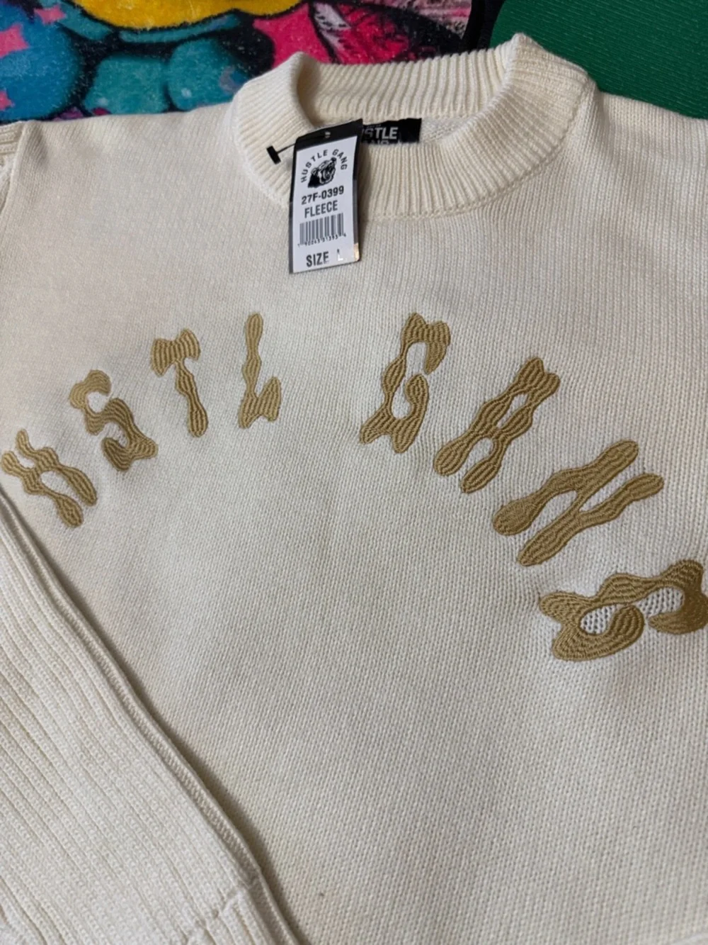 HUSTLE GANG CLOTHING HG Demure Sweater
